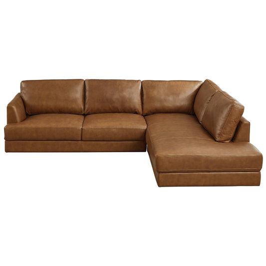 Glendale Sectional Right (Cognac Leather)