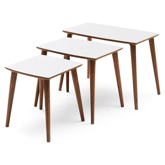 Ruya Cream Nesting Table