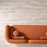 Donna Japandi Style Burnt Orange Boucle Sofa