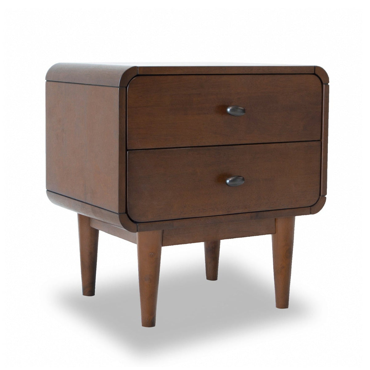 Stein Walnut Mid Century Modern Style Night Stand