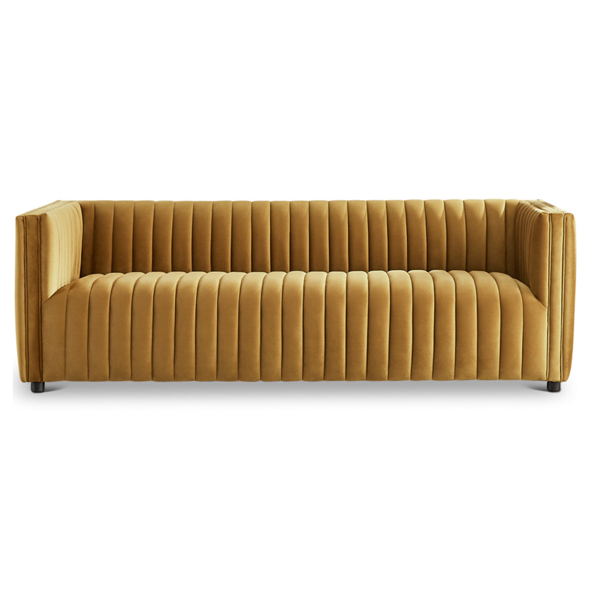 Sierra Gold Velvet Sofa