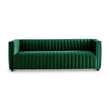 Sierra Dark Green Velvet Sofa