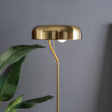 Spectra Floor Lamp - Gold outer and White inner