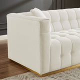 Jedda Sofa Beige Boucle