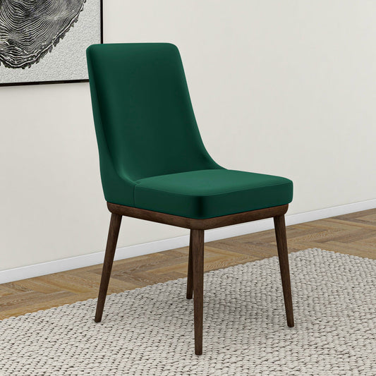 Brighton Dining Chair (Emerald Green Velvet)