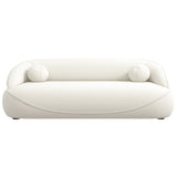 Brody Sofa (White Boucle Fabric)