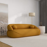 Brody Boucle Sofa Mustard Yellow