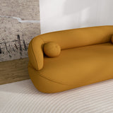 Brody Boucle Sofa Mustard Yellow