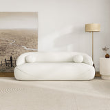 Brody Sofa (White Boucle Fabric)