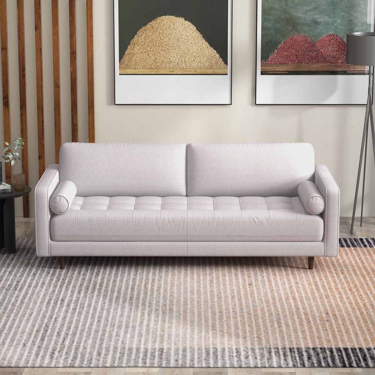 Daphne Sofa (Beige Linen)