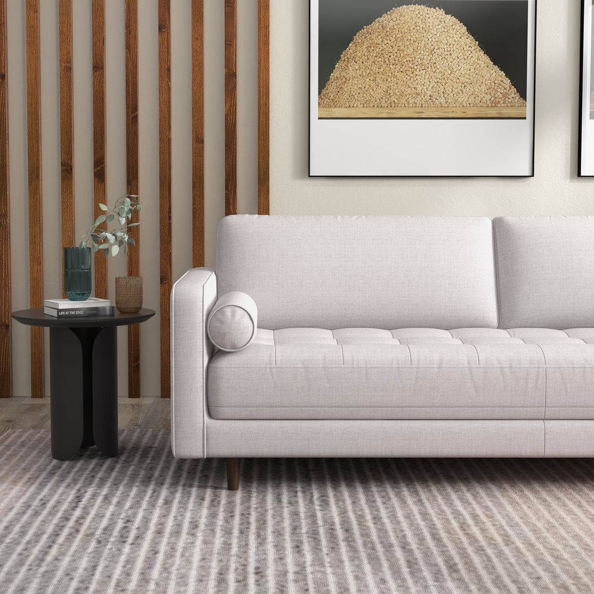 Daphne Sofa (Beige Linen)