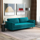 Daphne Sofa (Teal Velvet)