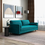 Daphne Sofa (Teal Velvet)