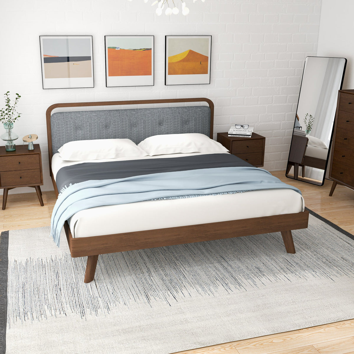 Modern Divani Platform Bed (King)