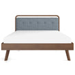 Modern Divani Wood Platform Bed (Queen)