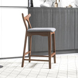 Dora Bar Stool (29" Dark Gray)