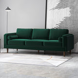 Fordham Sofa (Dark Green Velvet)