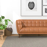 Kano Leather Sofa (86" - Cognac)