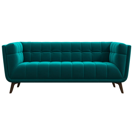 Kano Sofa (78" - Teal Velvet)