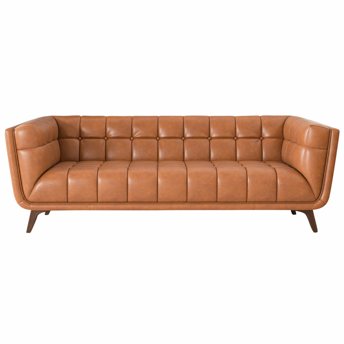 Kano Leather Sofa (86" - Cognac)