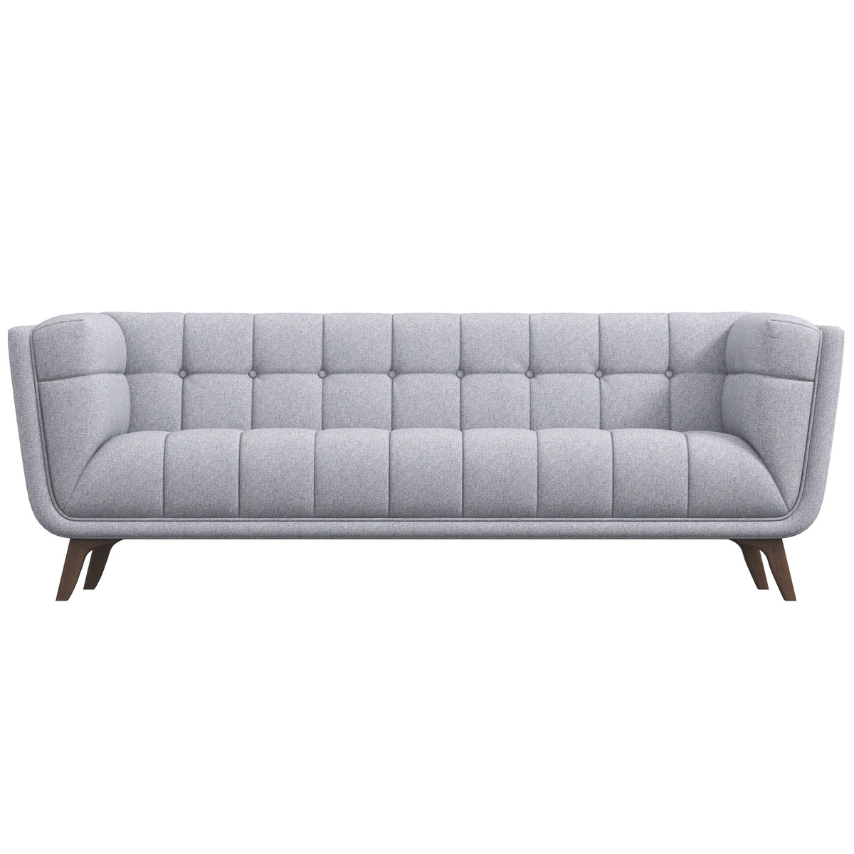 Kano Large Light Gray Fabric Sofa