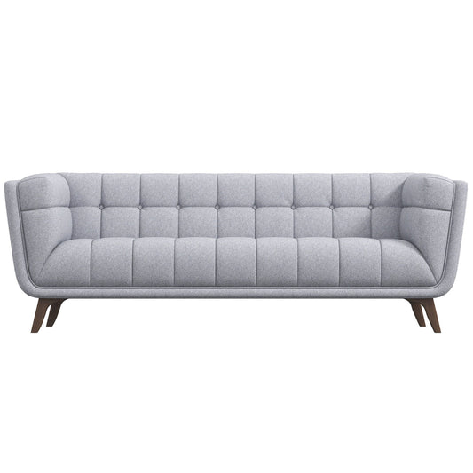 Kano Large Light Gray Fabric Sofa