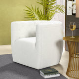 Lotte Swivel Chair (Cream Boucle)