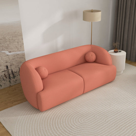 Quinn Sofa (Pink Boucle)