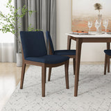 Virginia Dining Chair Navy Blue