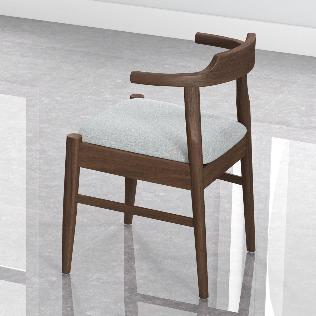 Sterling Dining Chair (Gray Fabric)