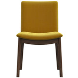 Virginia Dining Chair Dark Yellow Velvet