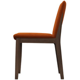 Virginia Dining Chair Burnt Orange Velvet