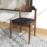 Zola Dining Chair (Black Leather)