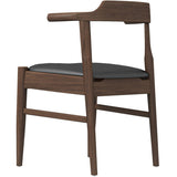 Zola Dining Chair (Black Leather)