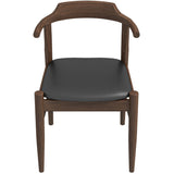 Zola Dining Chair (Black Leather)