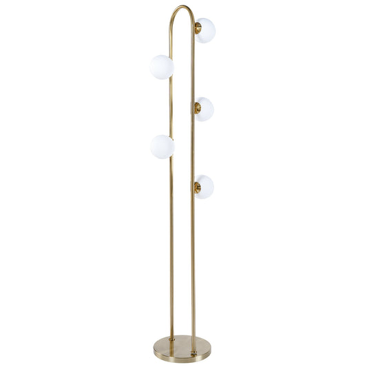 Artema Floor Lamp with White Globe