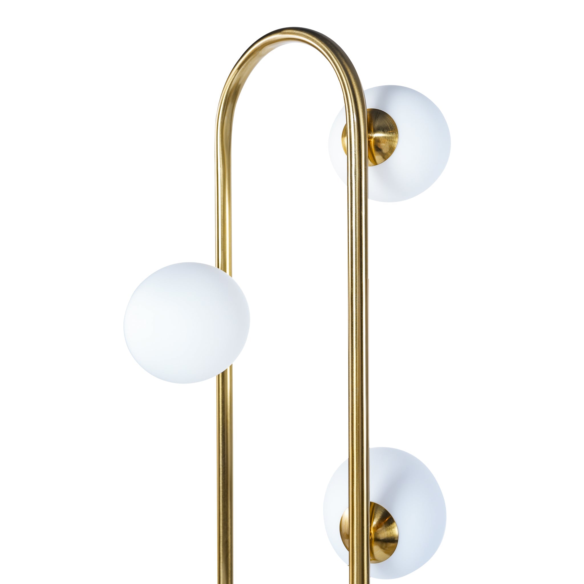 Artema Floor Lamp with White Globe