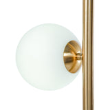 Artema Floor Lamp with White Globe