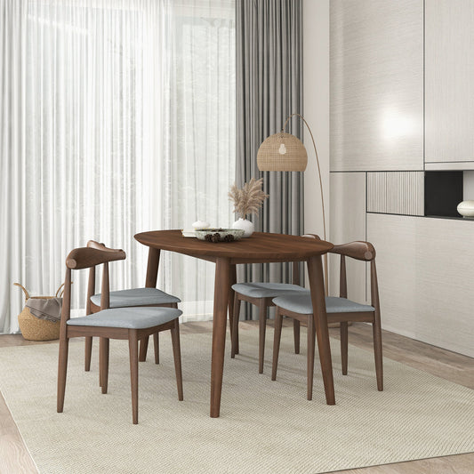 Destiny Grey Fabric Dining Chair (Set Of 2)