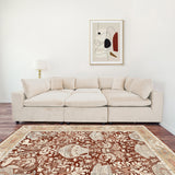 Hayward Ivory Velvet Modular Sectional Sofa