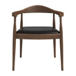 Kelly Black Vegan Leather Dining Chair