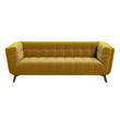 Addison Large Gold Velvet Sofa