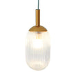 Dover Pendant Lamp - Bronze and Clear