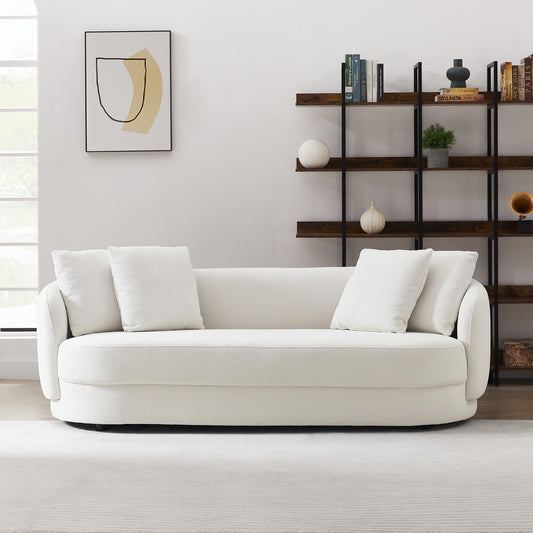 Dylan Beige Boucle Sofa