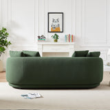 Dylan Modern Olive Green Boucle Sofa