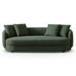 Dylan Modern Olive Green Boucle Sofa