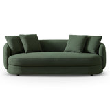 Dylan Modern Olive Green Boucle Sofa