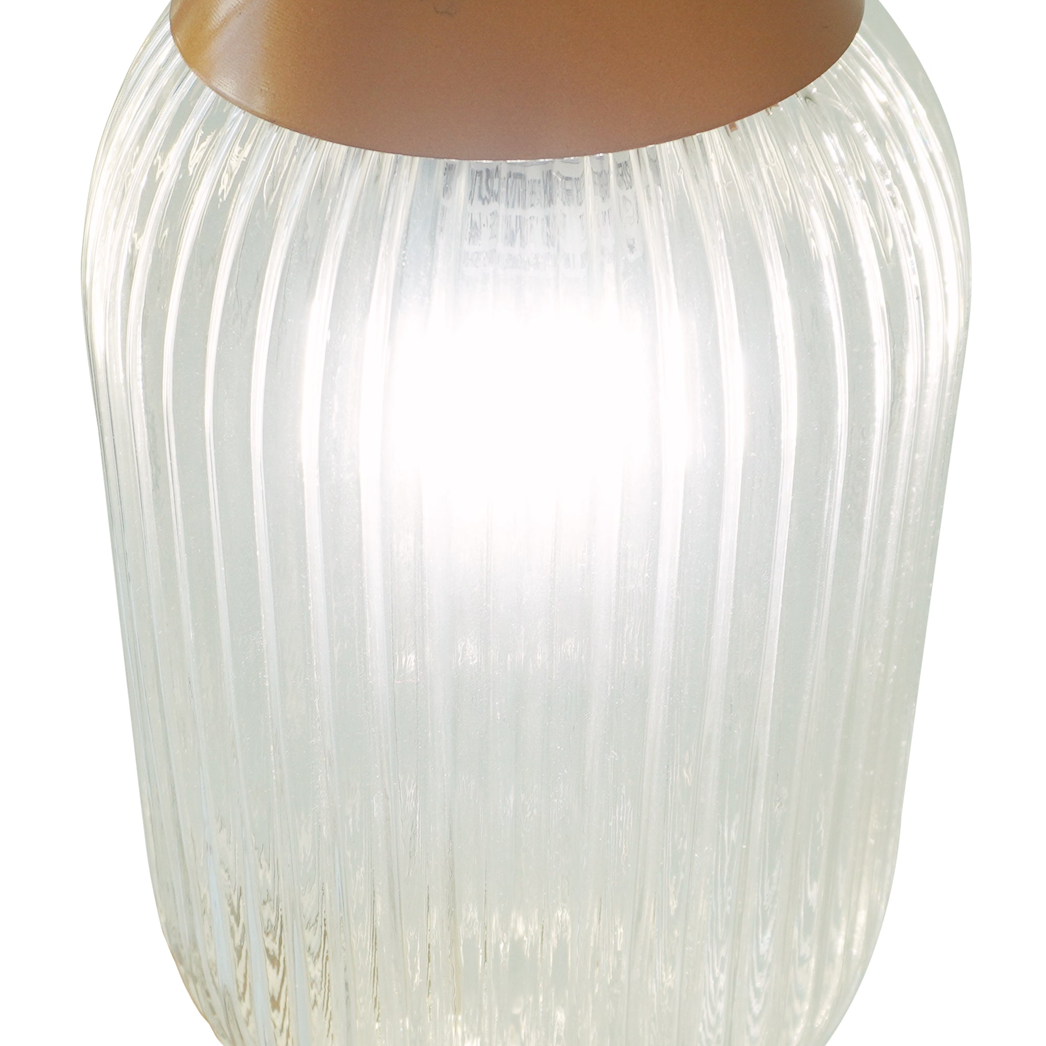 Gala Pendant Lamp - Bronze and Clear