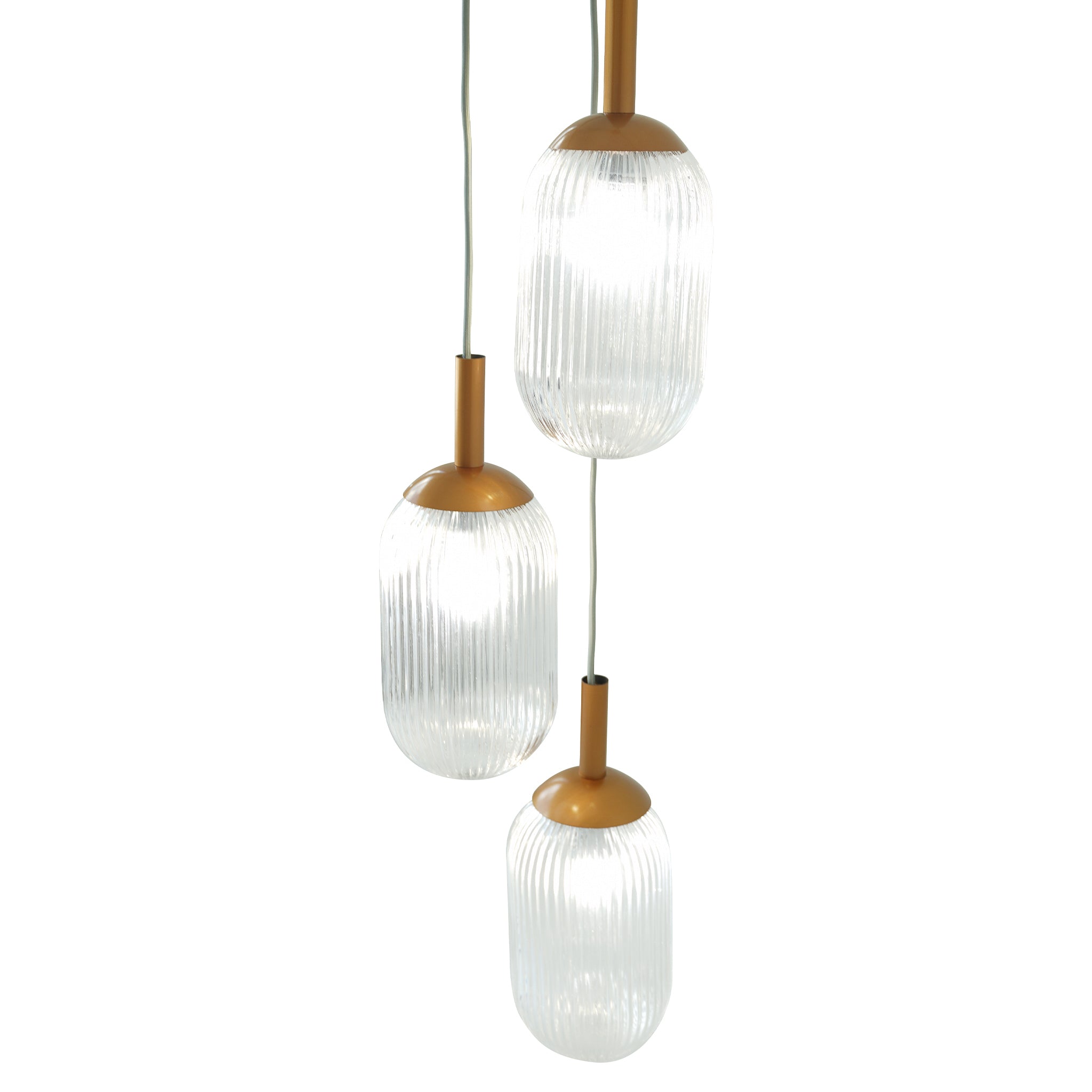 Gala Pendant Lamp - Bronze and Clear