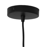 Giza Pendant Lamp - Black and Clear